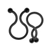 Abraçadeiras de arame InLine 22 mm, preto, 10 unid. — fixador de cabos/fios