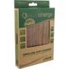 Carregador rápido sem fios InLine Qi woodcharge, 5/7,5/10W/15W, USB-C, sem logótipo