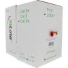 Cabo de rede InLine S/FTP PiMF Cat.6A sem halogéneos 500 MHz laranja 100 m