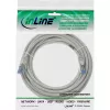 Cabo de rede S/FTP PiMF Cat.6A sem halogéneos 500MHz cinzento InLine 25m