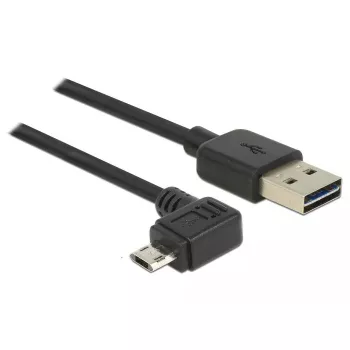 Cabo USB DeLOCK 83846 USB 2.0 1 m USB A Micro-USB B preto
