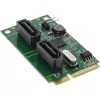 Placa InLine Mini-PCIe 2.0 2x SATA 6Gb/s RAID 0 / 1 / SPAN