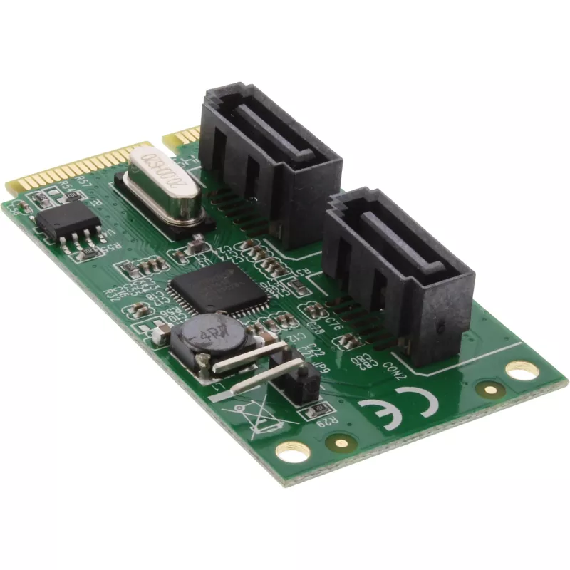 Placa InLine Mini-PCIe 2.0 2x SATA 6Gb/s RAID 0 / 1 / SPAN
