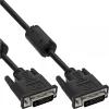 Cabo DVI-D InLine 24+1 macho/macho Dual Link com 2 ferrites 10 m