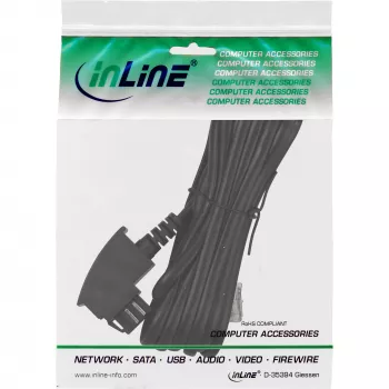 Cabo InLine TAE-N, TAE-N / RJ11 6P4C, 10m
