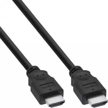 Cabo HDMI High Speed InLine 17607E 7,5 m macho/macho preto