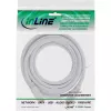 Cabo HDMI High Speed com Ethernet InLine, macho/macho, branco, contactos dourados, 7,5 m