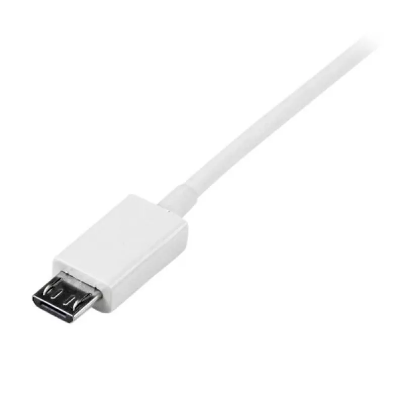 Cabo Micro-USB branco de 1 m StarTech.com - A para Micro-B