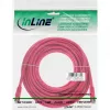 Cabo de rede SF/UTP Cat.5e rosa InLine 15m