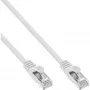Cabo de rede SF/UTP Cat.5e branco InLine 1m