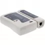 Testador InLine para cabos e conectores RJ45 com 9 LEDs de controlo