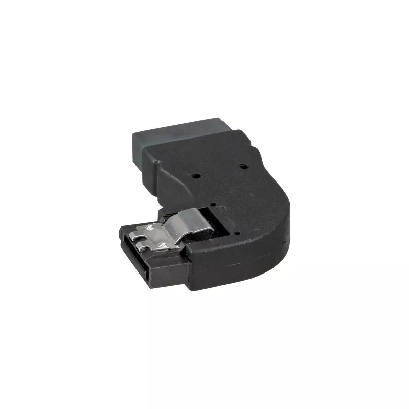 Adaptador SATA InLine macho / fêmea em ângulo reto 27700D