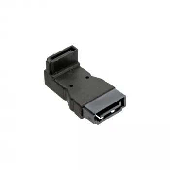Adaptador SATA InLine ficha conector fêmea angular para baixo 27700B