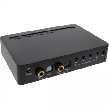 Placa de som USB 2.0 InLine SoundBox 7.1 48KHz / 16-Bit