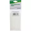 Abraçadeiras InLine 150 mm branco, pack de 100 – comprimento 150 mm, fixações de nylon