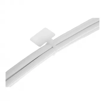 Abraçadeiras InLine com campo de identificação 200mm x 2,5mm 100 unid., branco, 200 mm, 3 mm, 2,5 mm, 109 g, 120 mm