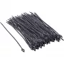 Abraçadeiras InLine 150 mm preto, pack de 100 – fitas de fixação para cabos