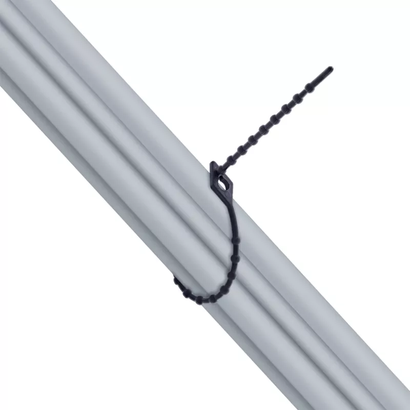 Abraçadeiras InLine 150 mm preto, pack de 100 – fitas de fixação para cabos