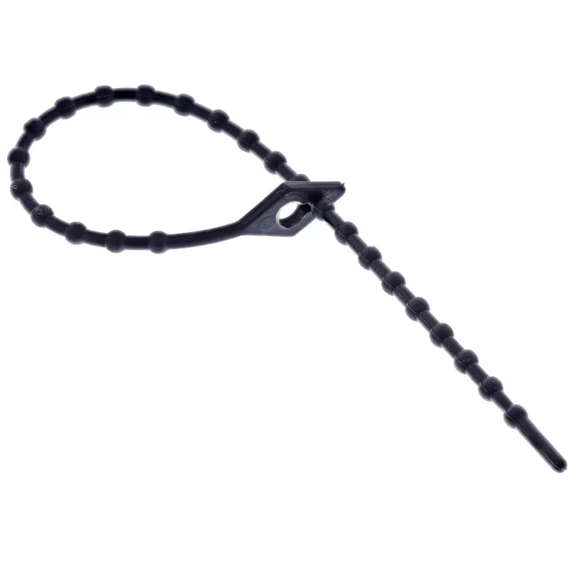 Abraçadeiras InLine 100 mm preto, pack de 100 — comprimento 100 mm, preto, 100 unid.
