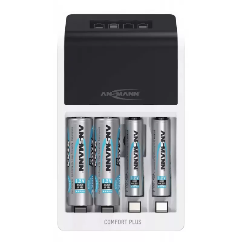 Carregador de bateria Ansmann Comfort Plus