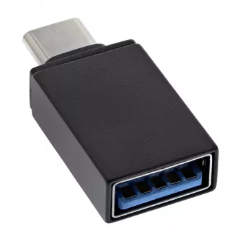 Adaptador USB 3.2 Gen.2 InLine, USB-C macho para USB-A fêmea, OTG