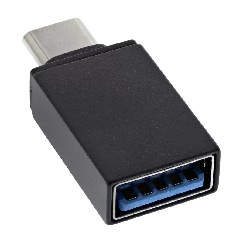 Adaptador USB 3.2 Gen.2 InLine, USB-C macho para USB-A fêmea, OTG