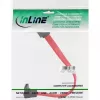 Cabo SATA InLine para 150/300/600 conexões S-ATA, em ângulo com patilhas de encaixe, 90°, 0,15 m