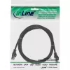Cabo de patch InLine SF/UTP Cat.5e preto 2m, 2 m, Cat5e, SF/UTP (S-FTP), RJ-45, RJ-45, preto