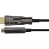 Cabo USB Display AOC InLine, USB-C macho para HDMI macho (DP Alt Mode), 50m