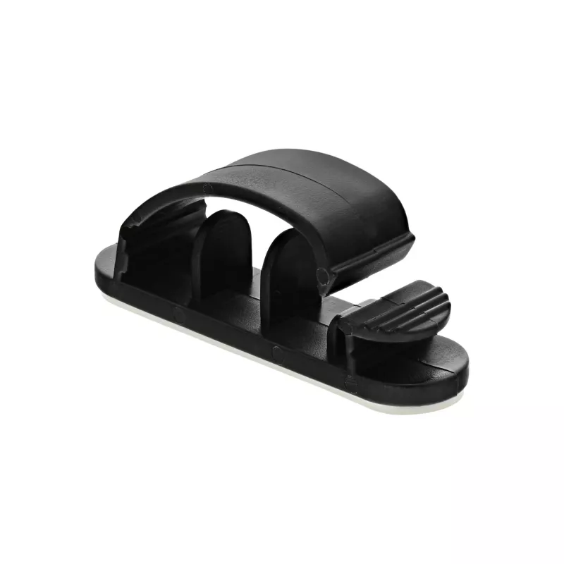 Bolsa de gestão de cabos com fita adesiva, InLine 5,4 cm de largura, 10 unid., preto