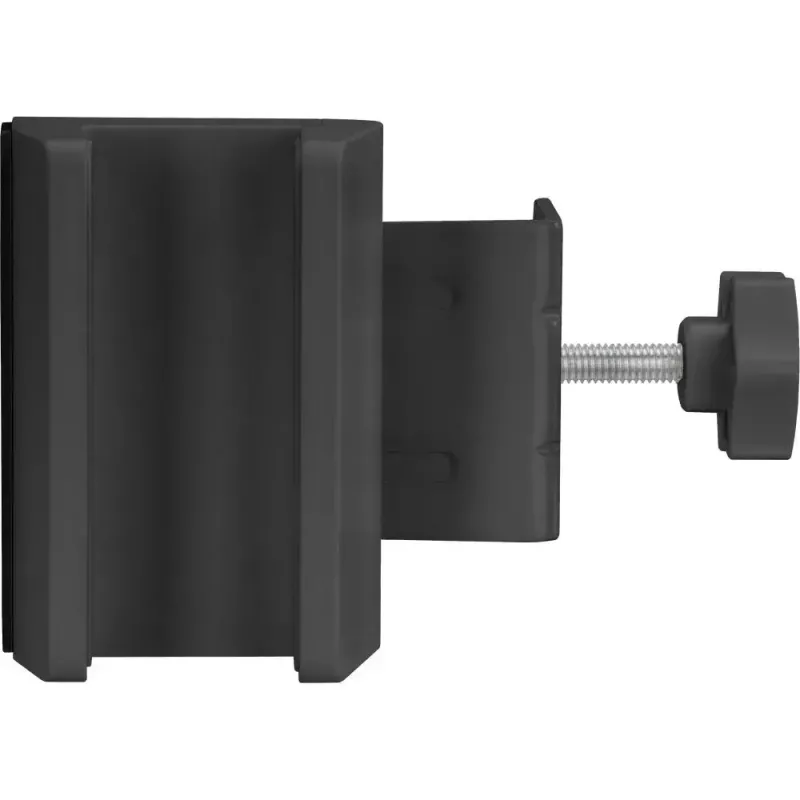 Suporte para régua de tomadas InLine 23197B preto ABS silicone aço