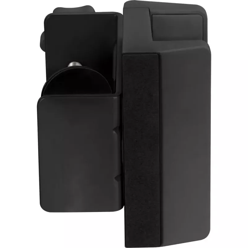 Suporte para régua de tomadas InLine 23197B preto ABS silicone aço