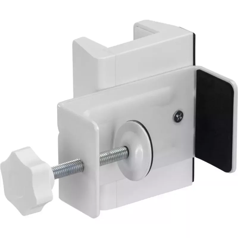 Suporte para régua de tomadas InLine 23197W terminal de parafuso branco ABS silicone aço