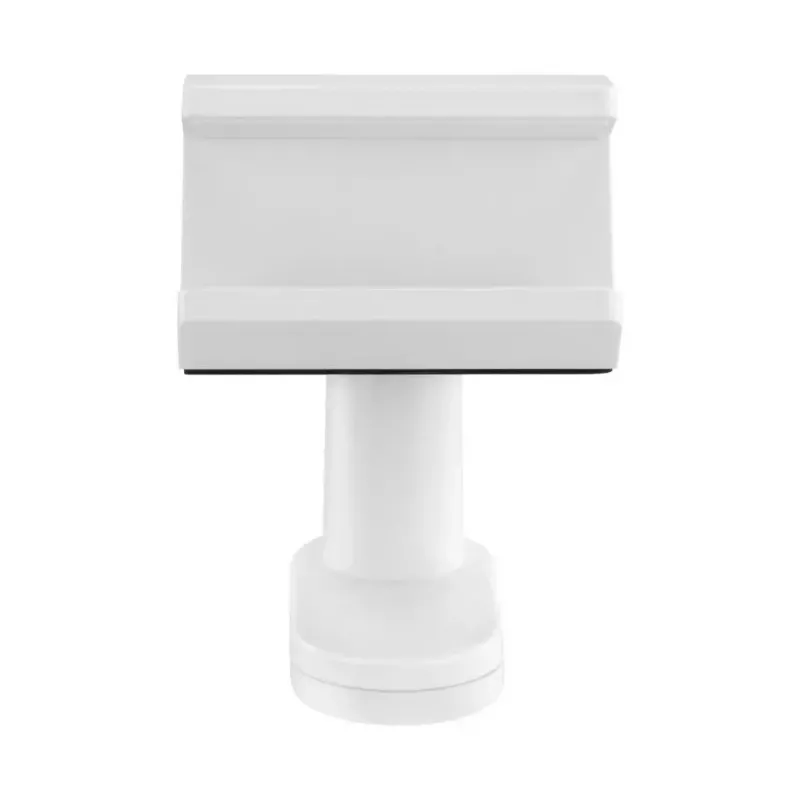 Suporte para régua de tomadas InLine 23196W mola de fixação giratória branco