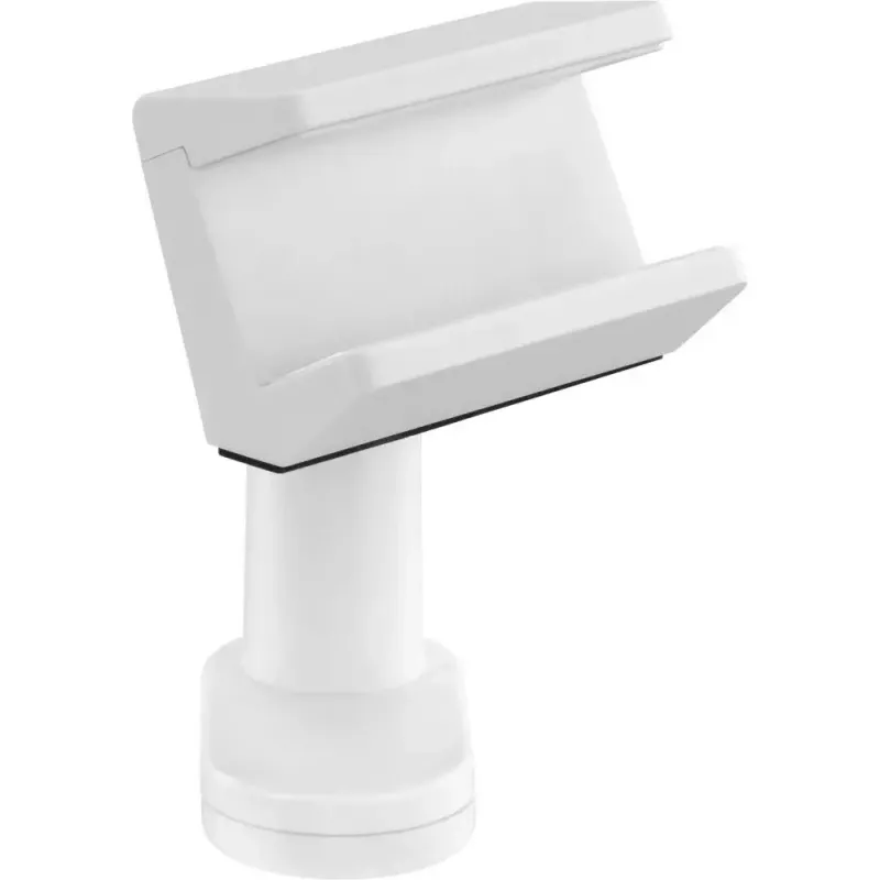 Suporte para régua de tomadas InLine 23196W mola de fixação giratória branco