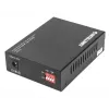 Intellinet 508209 conversor de meios Gigabit PoE+, de 1000Base-T RJ45 para 1000Base-LX SC monomodo, 20 km, 1310 nm, até 30 W