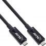 InLine cabo AOC USB 3.2 Gen.2, USB-C macho/macho, preto, 3m