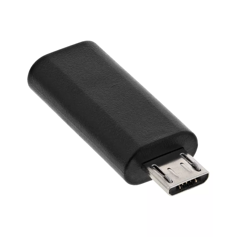 Adaptador USB 2.0 InLine 33302I Micro-USB macho para USB-C fêmea