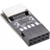 Adaptador interno InLine USB 2.0 para USB 3.2 Type-E Key-A