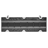 Rede de arrumação InLine para montagem sob a secretária com fitas de velcro, preto, largura máxima do dispositivo 30 cm, 310×910×15 mm