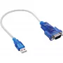 Cabo adaptador InLine USB para serial USB Type-A macho / DB9 macho aprox. 0,2 m