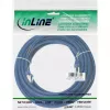 Cabo de rede InLine S/FTP PiMF Cat.6A sem halogéneos 500 MHz azul 7,5 m