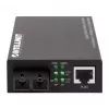 Intellinet 508544 conversor de meios Gigabit Ethernet, de 10/100/1000Base-T RJ45 para 1000Base-SX SC multimodo, 550 m, 850 nm, autonegociação