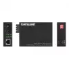 Intellinet 508544 conversor de meios Gigabit Ethernet, de 10/100/1000Base-T RJ45 para 1000Base-SX SC multimodo, 550 m, 850 nm, autonegociação
