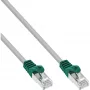 Cabo de rede crossover InLine PC para PC F/UTP Cat.5e cinzento 10m