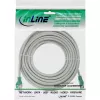 Cabo de rede crossover InLine PC para PC F/UTP Cat.5e cinzento 10m