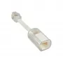 Desenrolador de fio Twist-Stop InLine para auscultador transparente + cabo