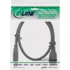 Cabo USB 3.2 Gen.1 InLine Type-A macho / Micro-B macho, preto, 0,5 m