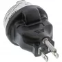 Adaptador de viagem InLine 16705 EUA ficha US para conector fêmea Type-F