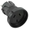 Adaptador de viagem InLine tipo F para I alemão para Austrália + Nova Zelândia